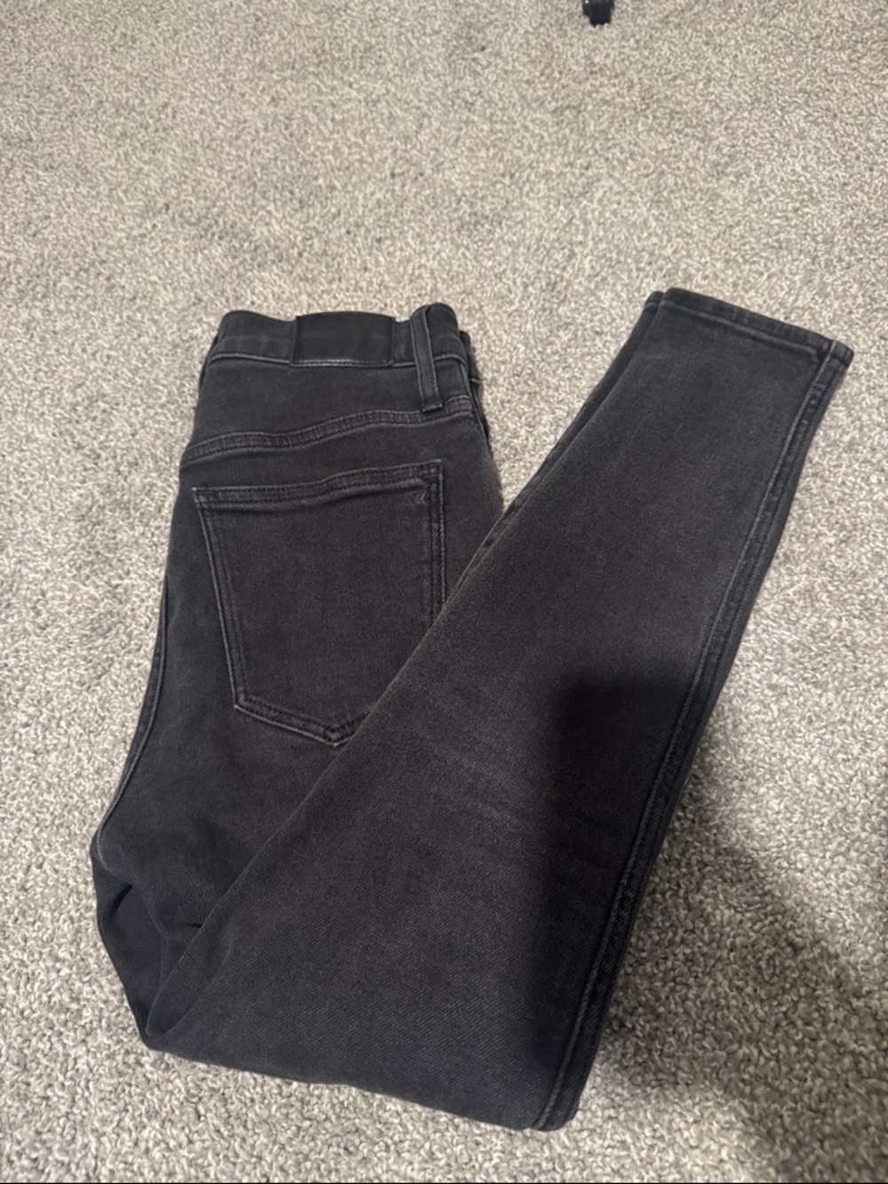 Women’s Madewell Black Skinny Jeans-Petite